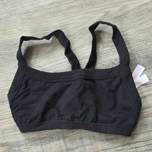 Colsie Black Racerback Sports Bra